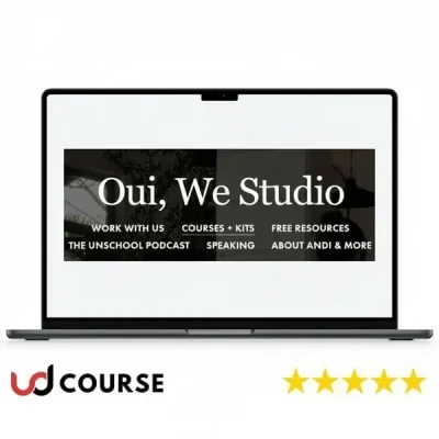 Album cover of Andi Alleman's 'Oui, We Roll' showcasing vibrant colors and artistic design.