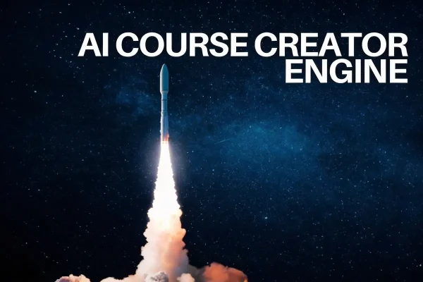 AI Course Creator Engine interface showcasing intuitive design.