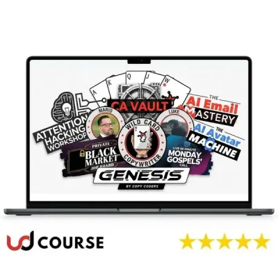 Genesis Membership logo featuring Luke Mills Iha and Mario Castelli