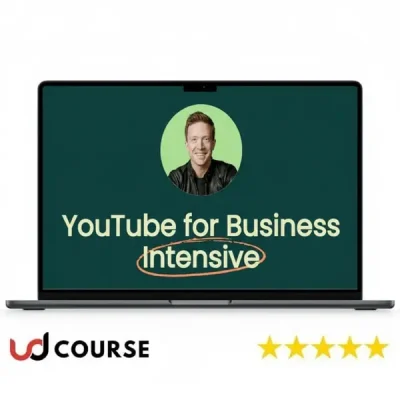 Olly Richards teaching YouTube strategies for business growth.