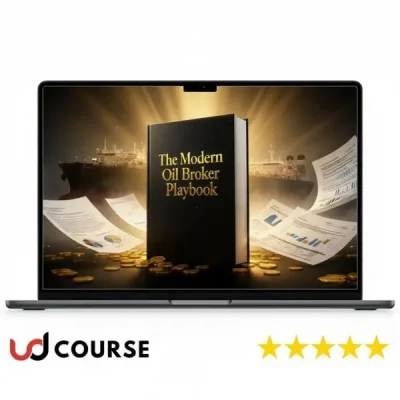 Cover image of The Modern Oil Broker Playbook showcasing key insights.