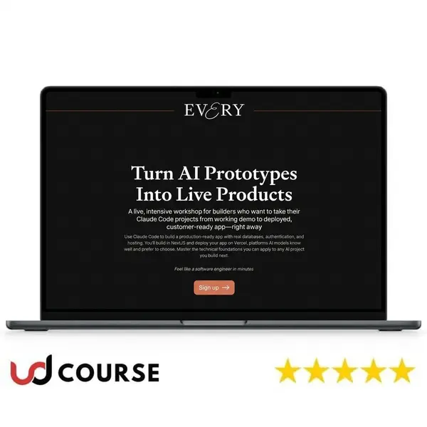 Image showcasing AI tools for turning prototypes into live products.