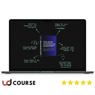 Ari Scott's ADHD Entrepreneurs StarterKit with tools for success.