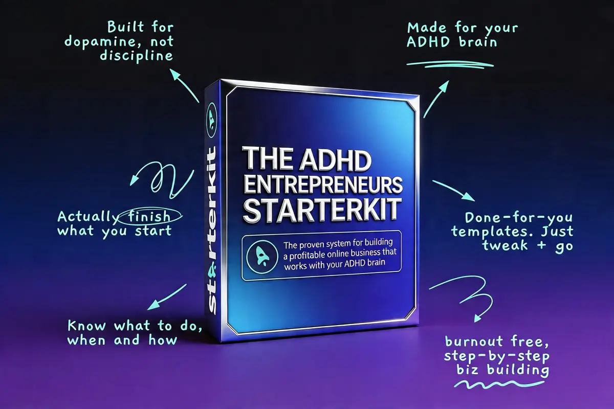 Ari Scott ADHD Entrepreneurs StarterKit by Ari Scott