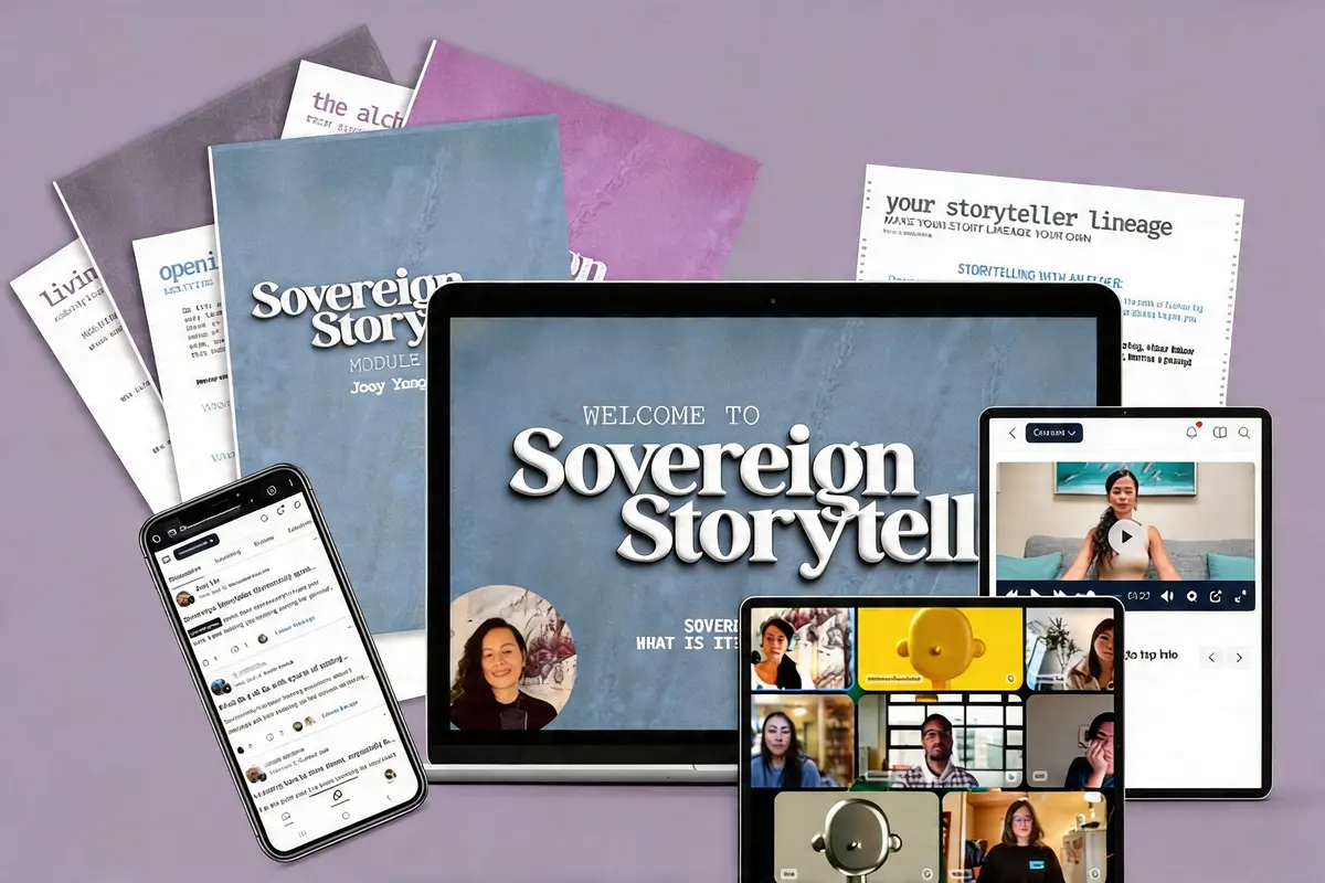 Sovereign Storyteller by Joey Yung-Jun Liu