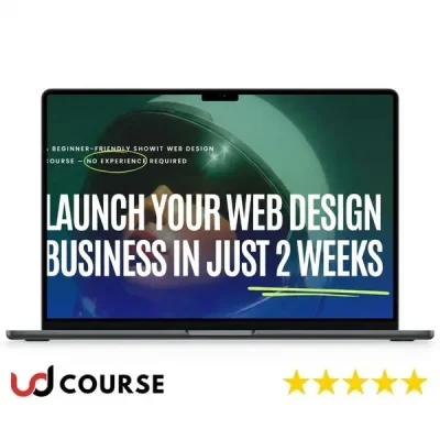 Melissa Lunt's course cover for launching a web design business