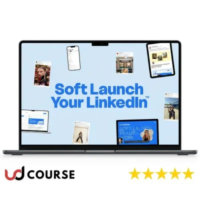 Book cover of Soft Launch Your LinkedIn by Nicole Marguerite Gray.