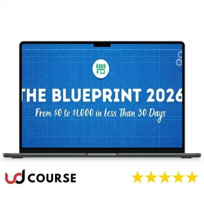 Cover of Traian Turcu's book The Blueprint 2026 showcasing modern design.