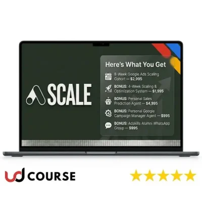 Adskills – Scale logo showcasing digital marketing expertise