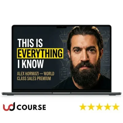 Alex Hormozi's World Class Sales Premium course cover image.