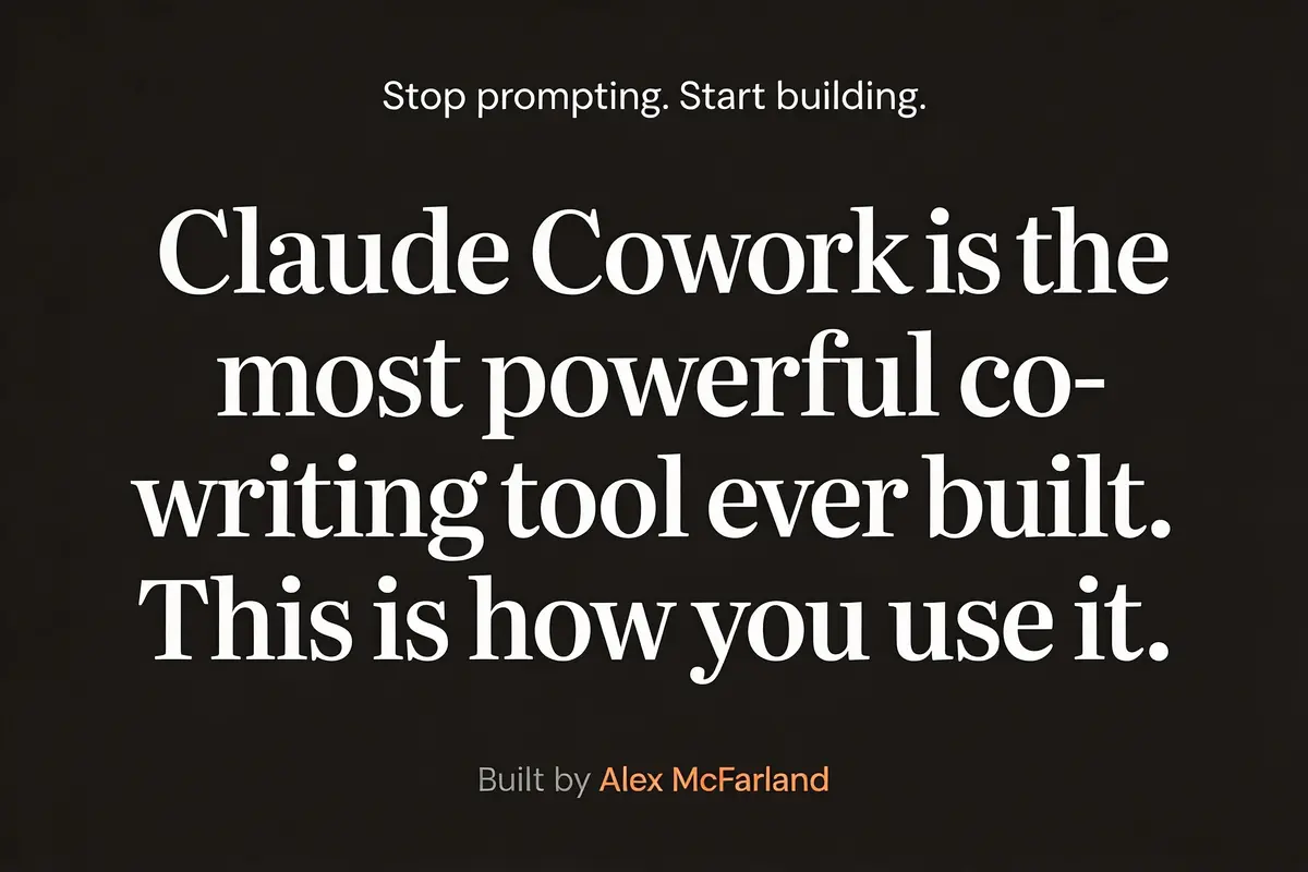 Image of Alex McFarland Co-Writer System showcasing AI tools.