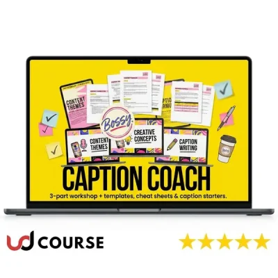 Alyce Greer, expert caption coach, guiding content creators.