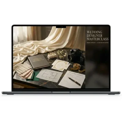 Andrea Eppolito teaches wedding planning in her masterclass