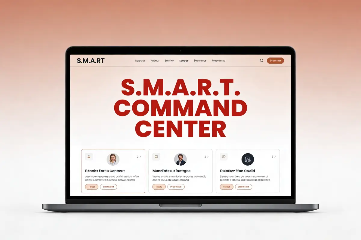 Screenshot of Jon Dykstra's SMART Command Center dashboard showcasing automated content and analytics tools.