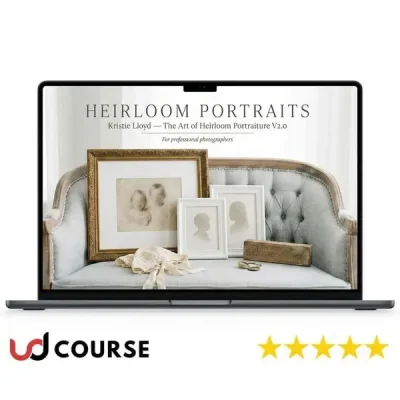 Cover image of Kristie Lloyd's The Art of Heirloom Portraiture V2.0 guide