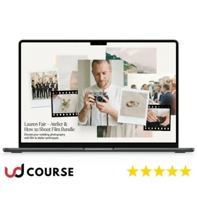 Lauren Fair's Film Photography Bundle showcasing creative tools and techniques.