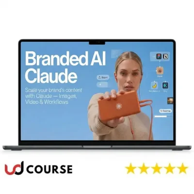 Mobile Editing Club course on AI Claude with engaging visuals