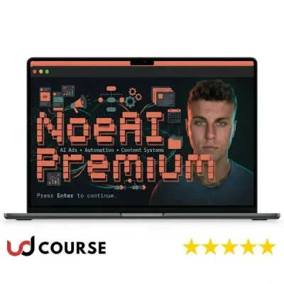 NoeAI Premium logo showcasing AI ads and automation features.