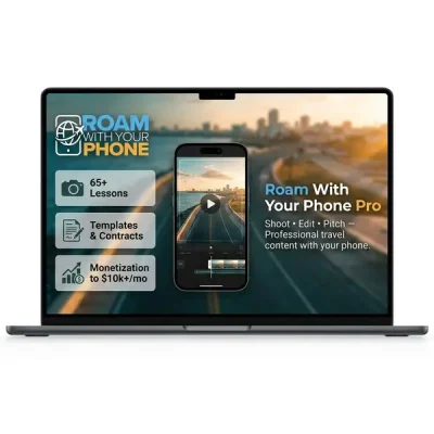 Phillip Pham's Roam With Your Phone Pro showcasing its sleek design and features.