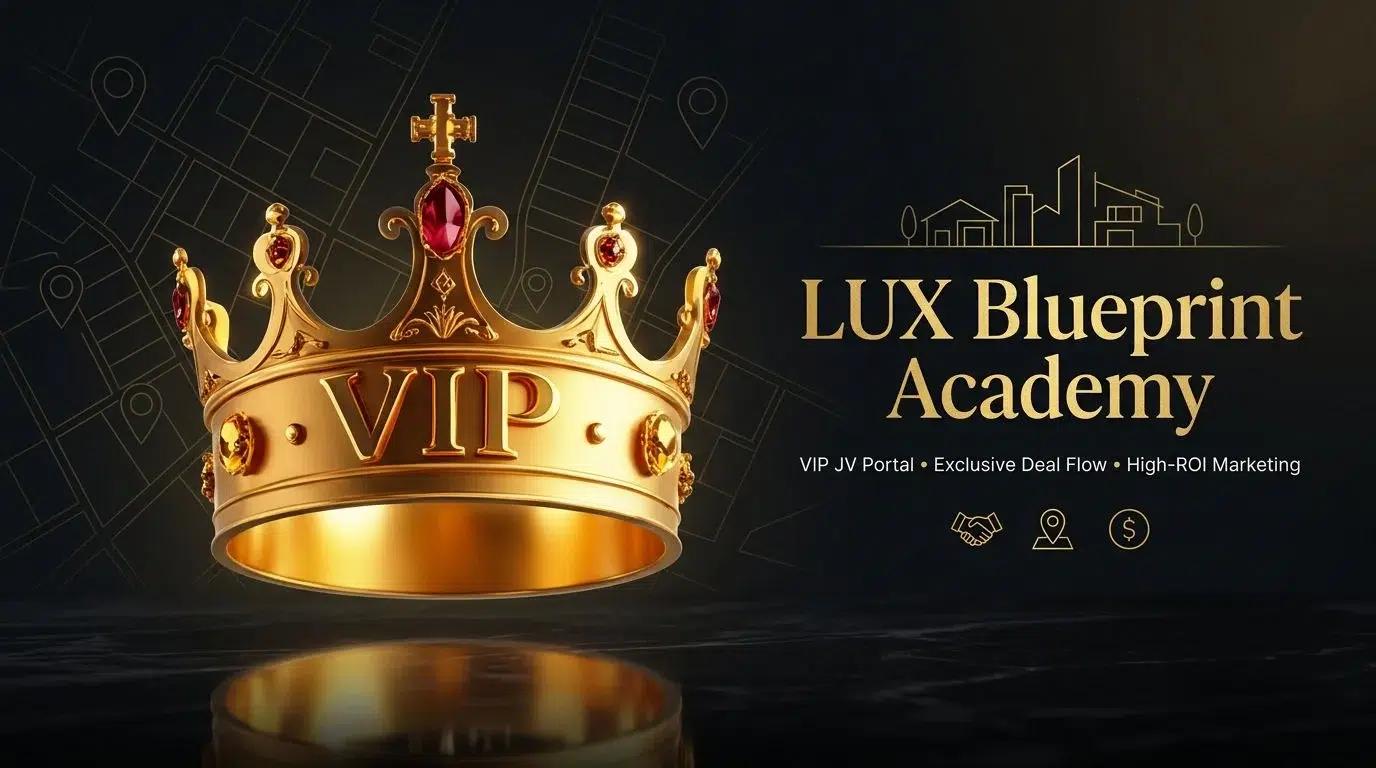 Tyson Smith Lux Blueprint Academy luxury real estate wholesaling course