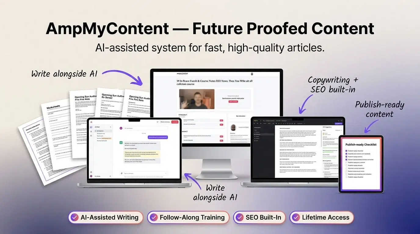 Future Proofed Content course – UDCourse