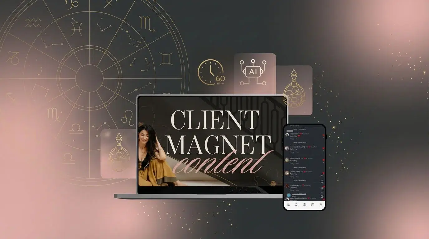 Karla Maree Client Magnet Content + Sales Page in an Hour course cover