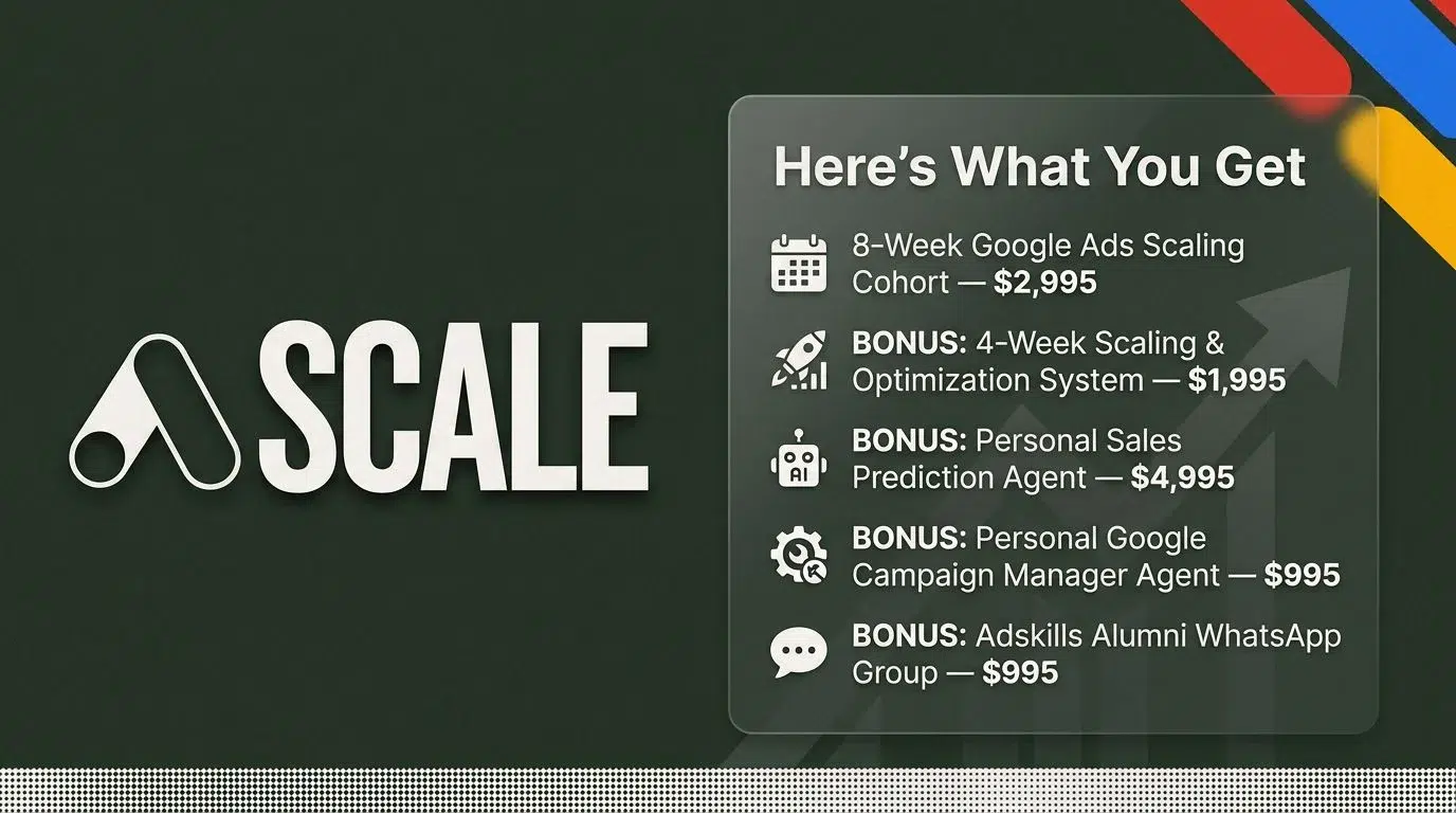 Adskills Scale course cover