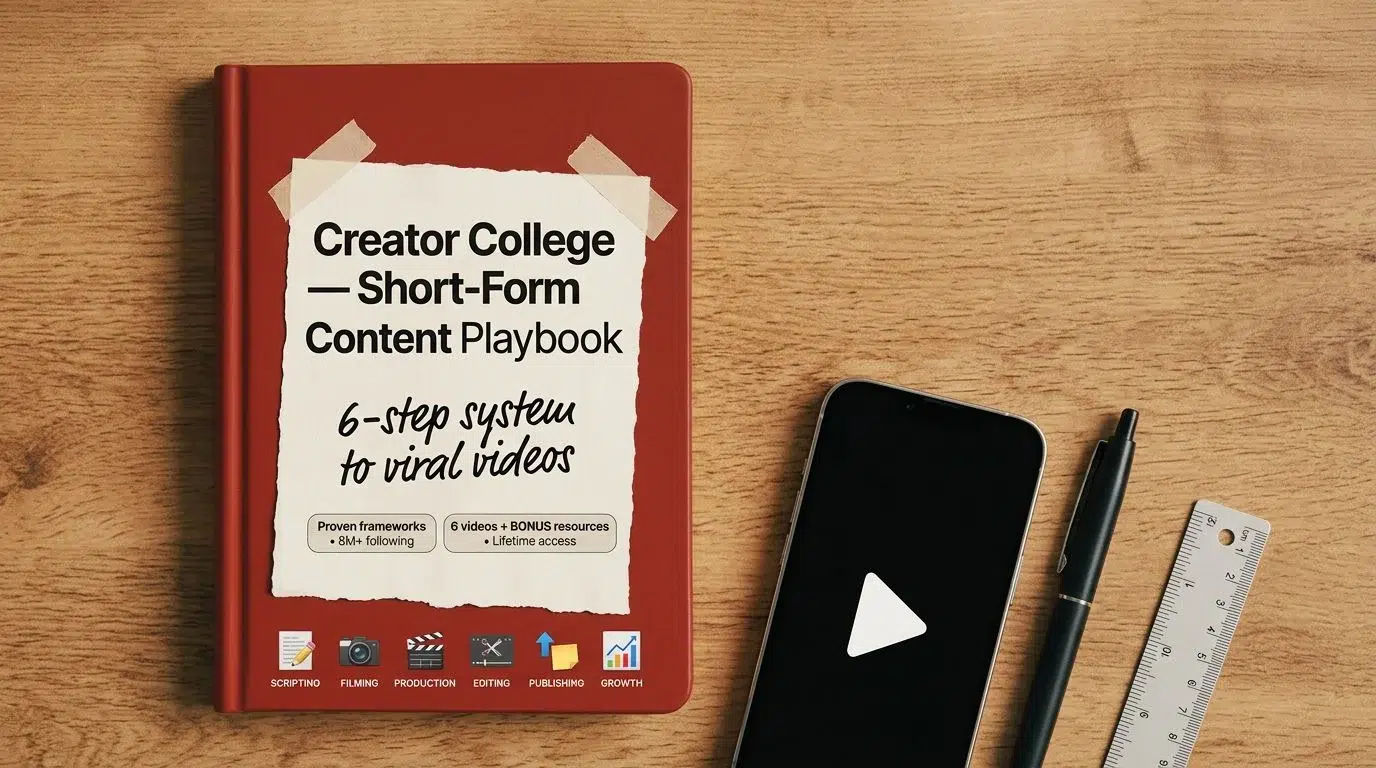Short-Form Content Playbook course cover