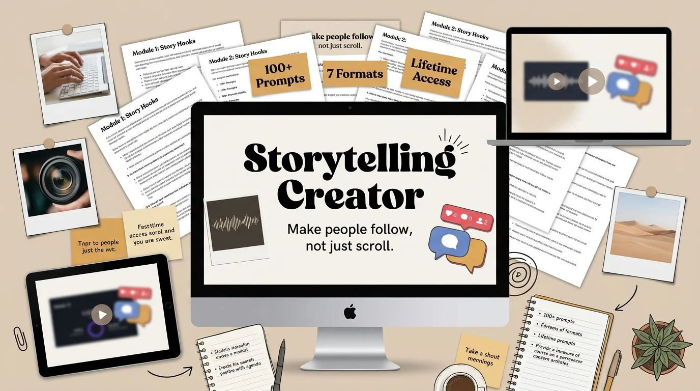 Ginny and Laura Storytelling Creator Instagram storytelling course cover