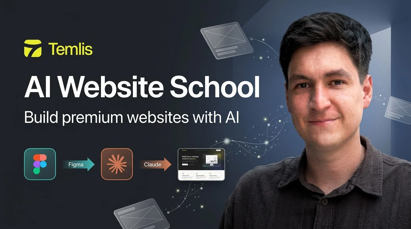 AI Website School by Temlis course cover