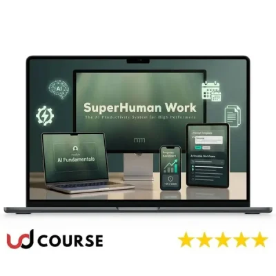 Cover of The Uncommon Business: SuperHuman Work book.