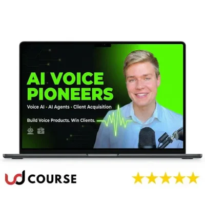 Cover image for AI Voice Pioneers course on Voice AI and client acquisition