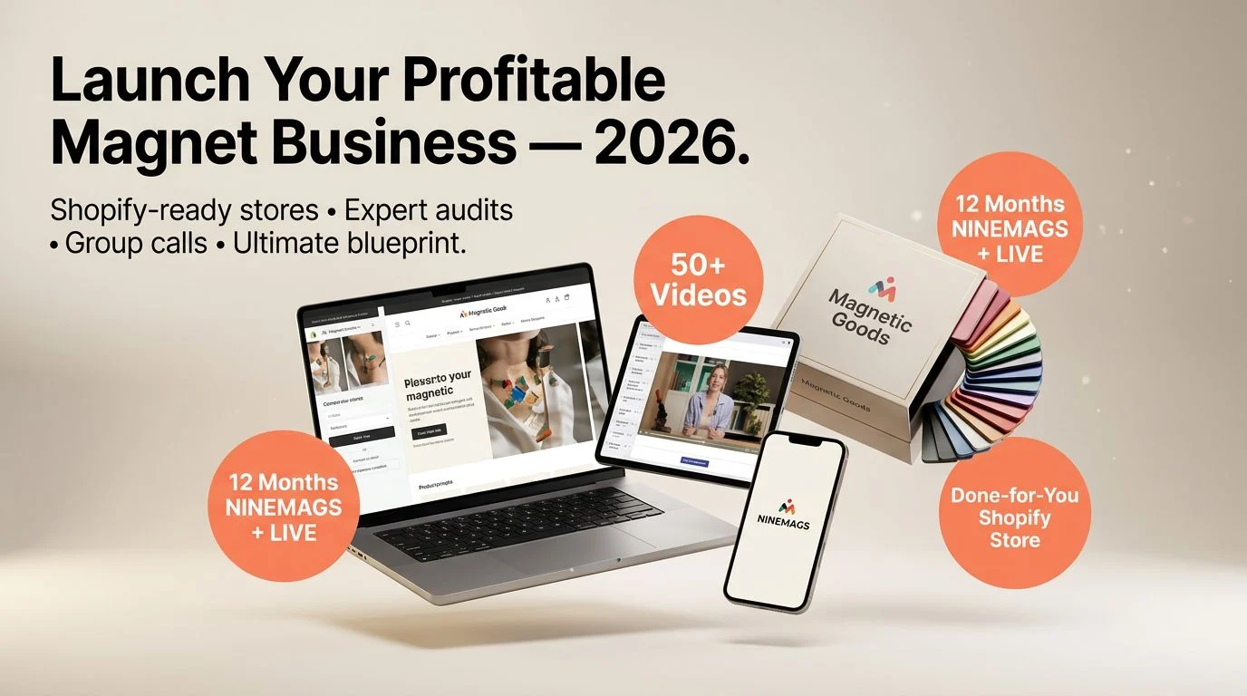 Launch Your Profitable Magnet Business by Alesia Klimau