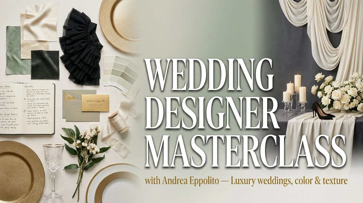 The Wedding Designer Masterclass — Andrea Eppolito Luxury Las Vegas Wedding Planner