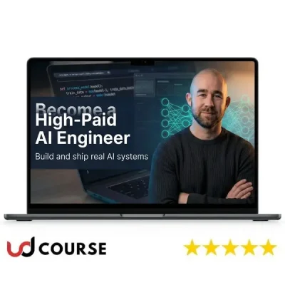 Owain Lewis teaching AI engineering principles for career success.