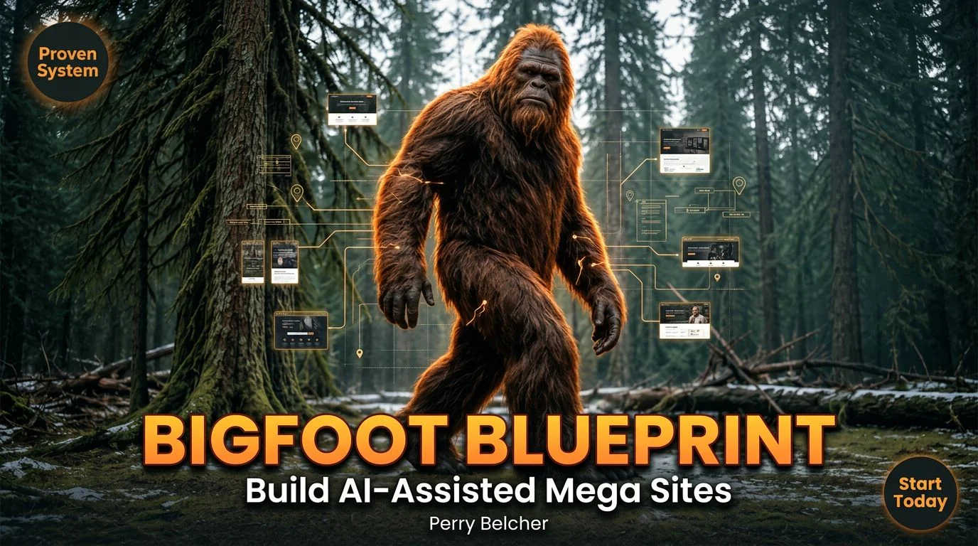 Bigfoot Blueprint by Perry Belcher