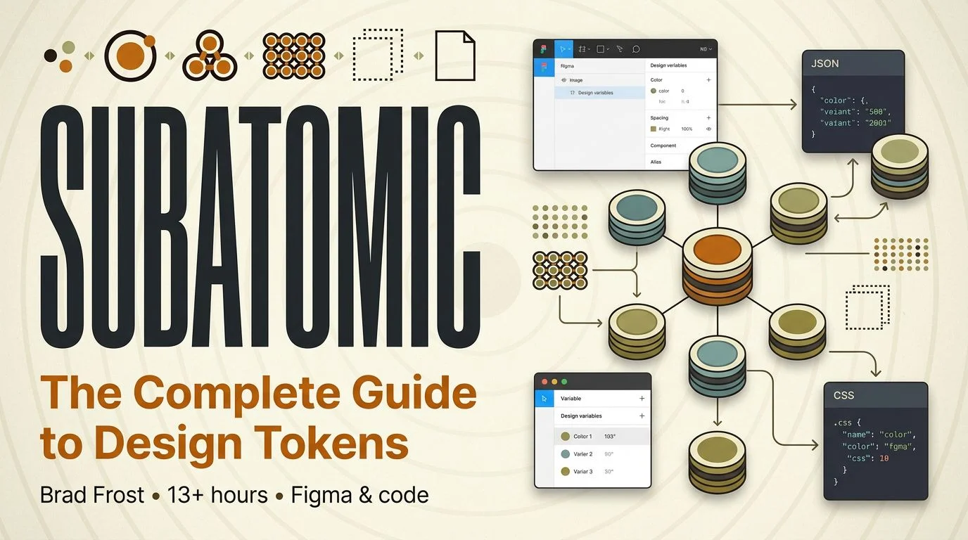 Subatomic: The Complete Guide to Design Tokens by Brad Frost