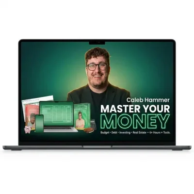 Caleb Hammer's Master Your Money Bundle featuring financial guides and resources.