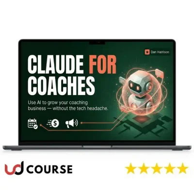 Cover image of Claude for Coaches by Dan Harrison, showcasing coaching insights.