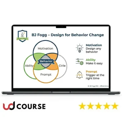 Cover of Dr. BJ Fogg's book on behavior change design strategies.