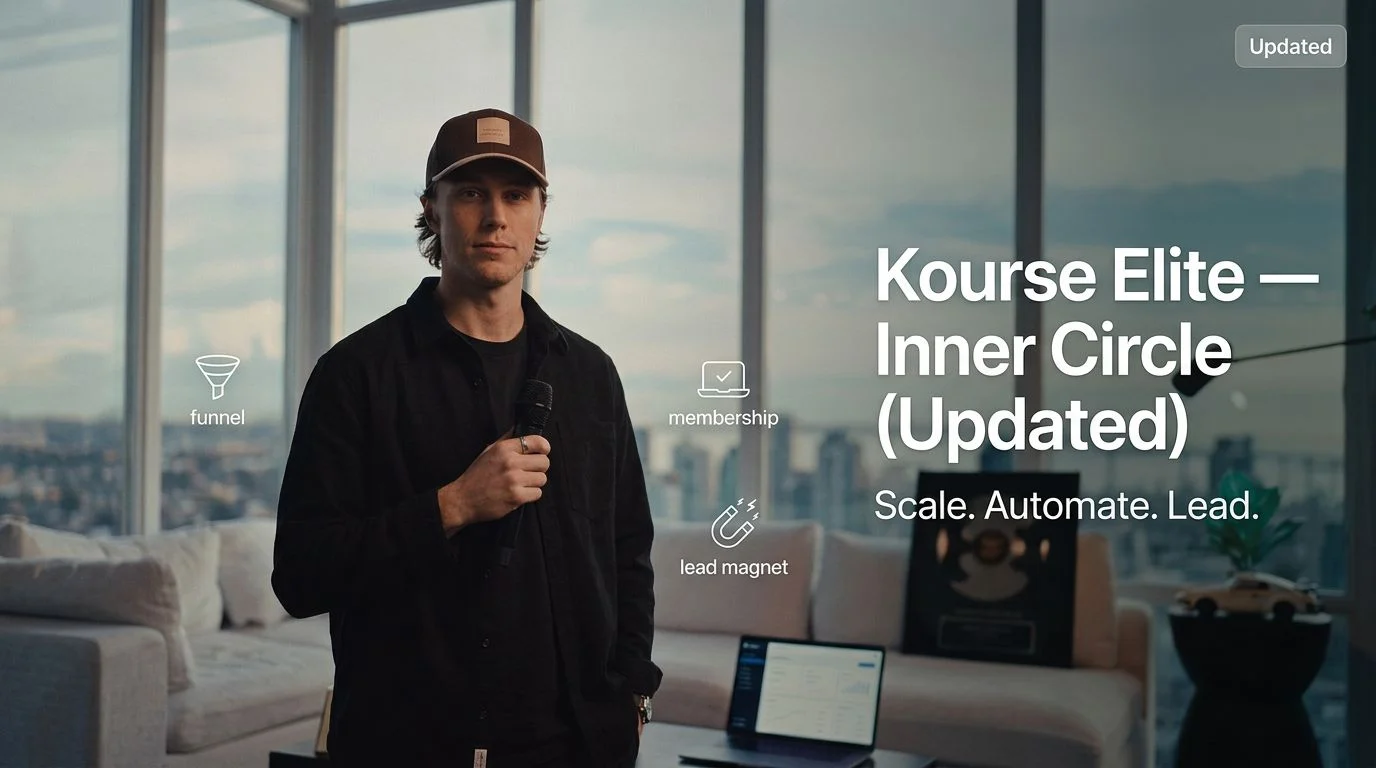 Kourse Elite Inner Circle online business program