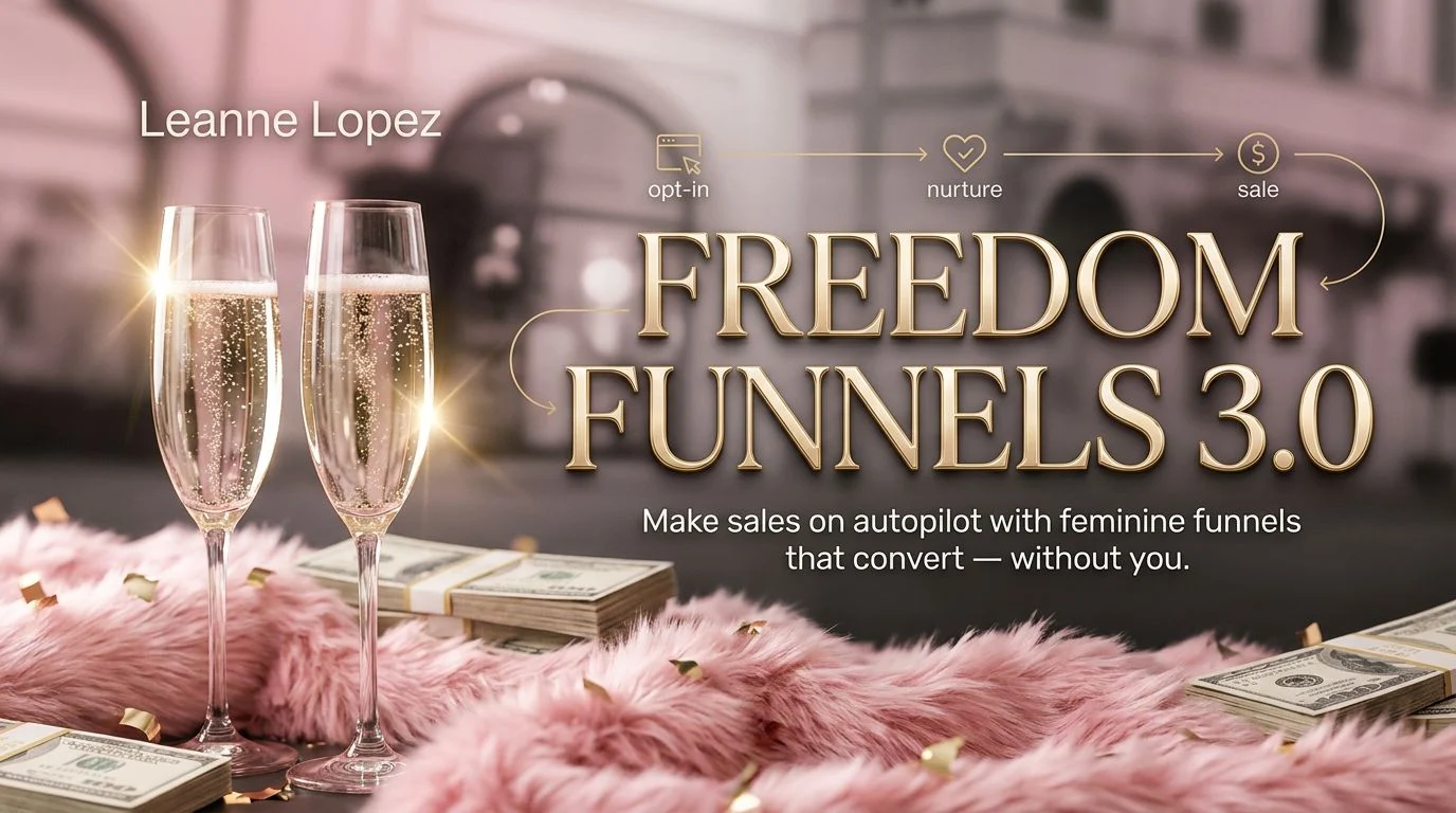 Freedom Funnels 3.0 by Leanne Lopez