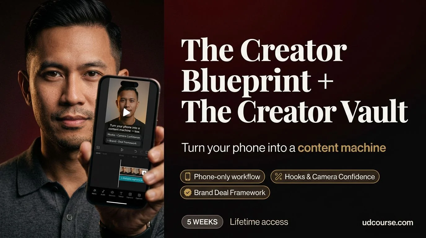 The Creator Blueprint course by Mario Prawira