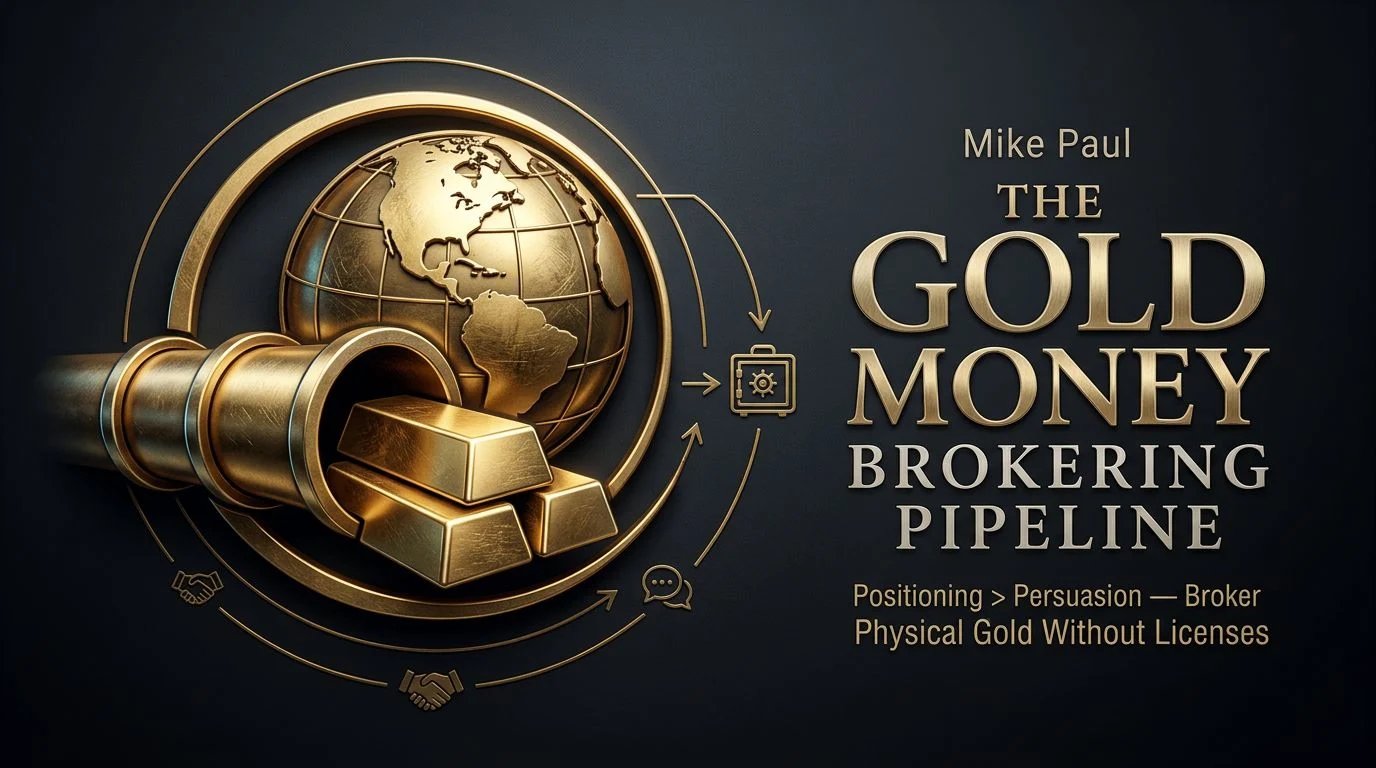 The Gold Money Broker Pipeline by Mike Paul