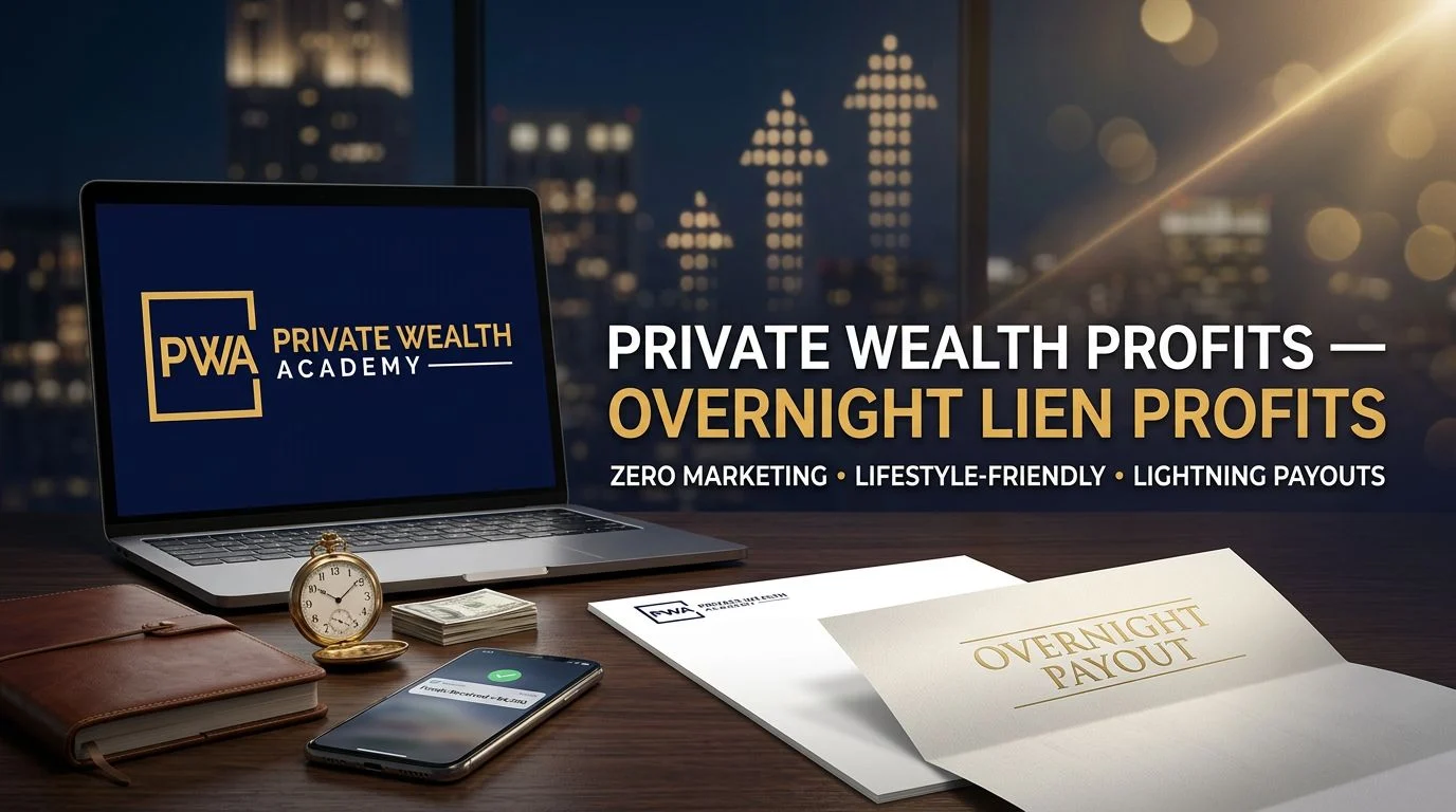 Overnight Lien Profits by Private Wealth Profits