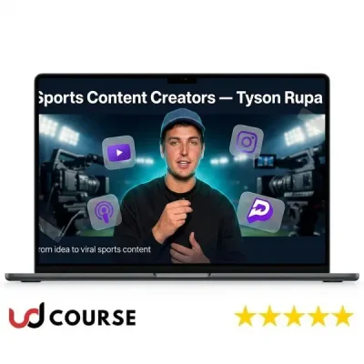 Tyson Rupa engaging in sports content creation activities.