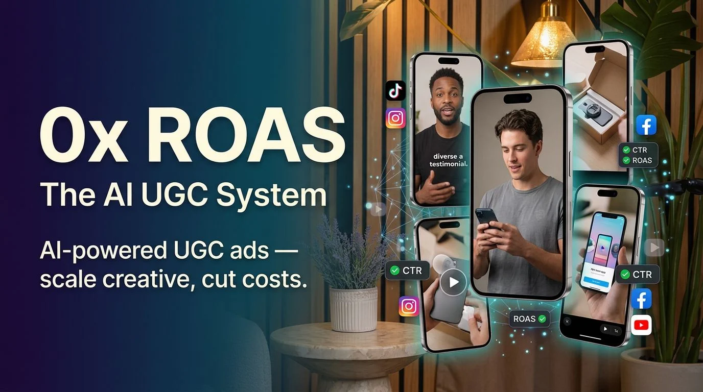 The AI UGC System by 0x ROAS