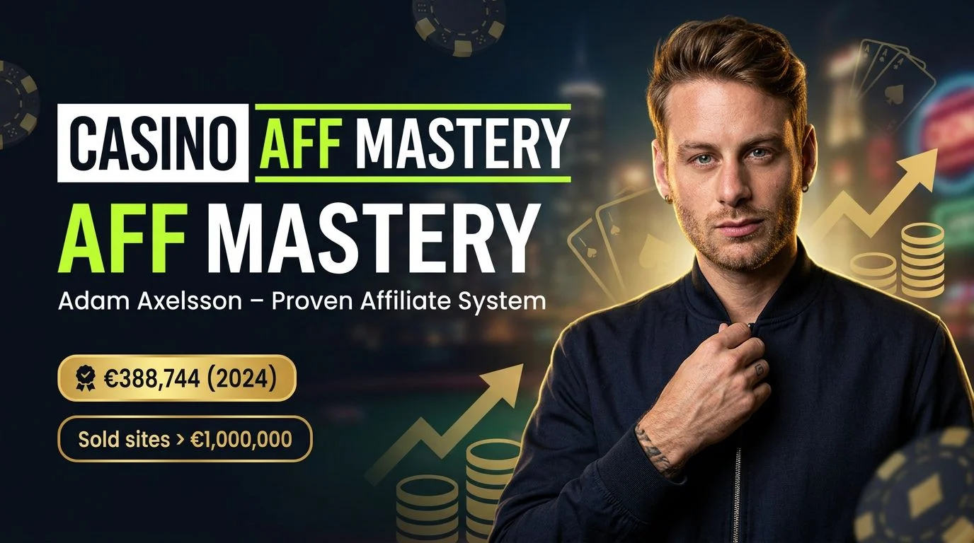 Casino Aff Mastery by Adam Axelsson