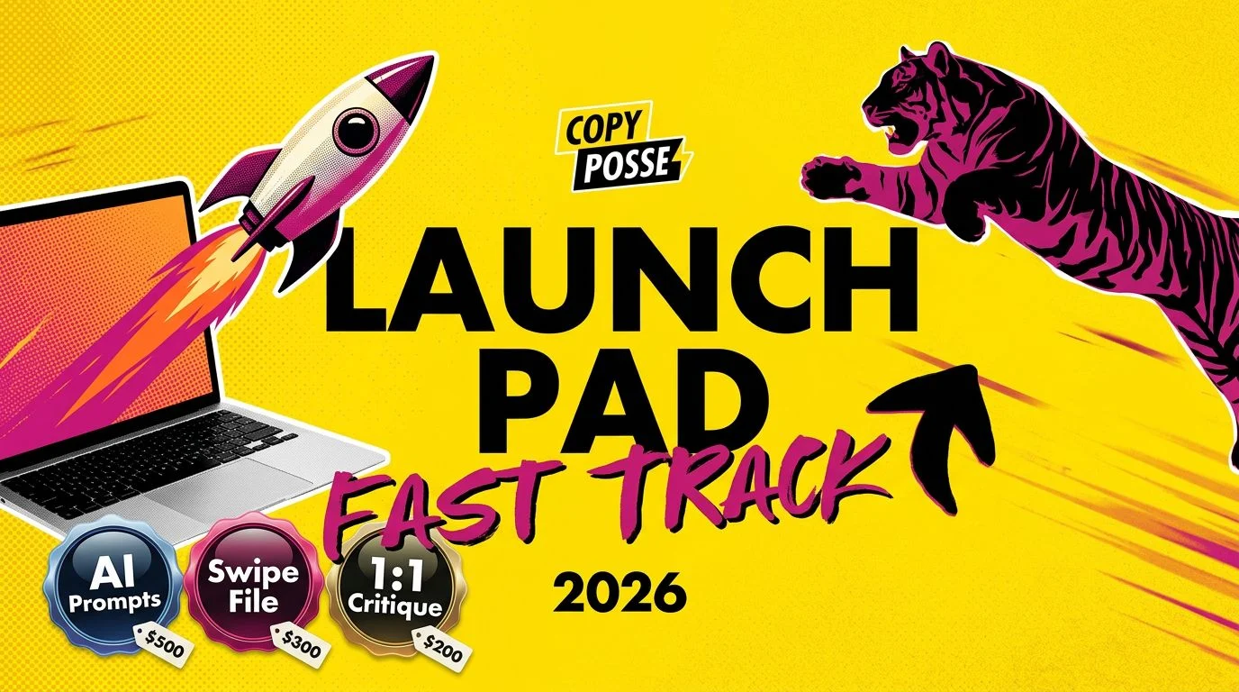 Copy Posse Launch Pad by Alex Cattoni