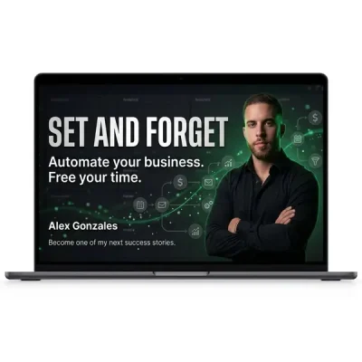 Image of Alex Gonzales’ Set And Forget product for easy management.
